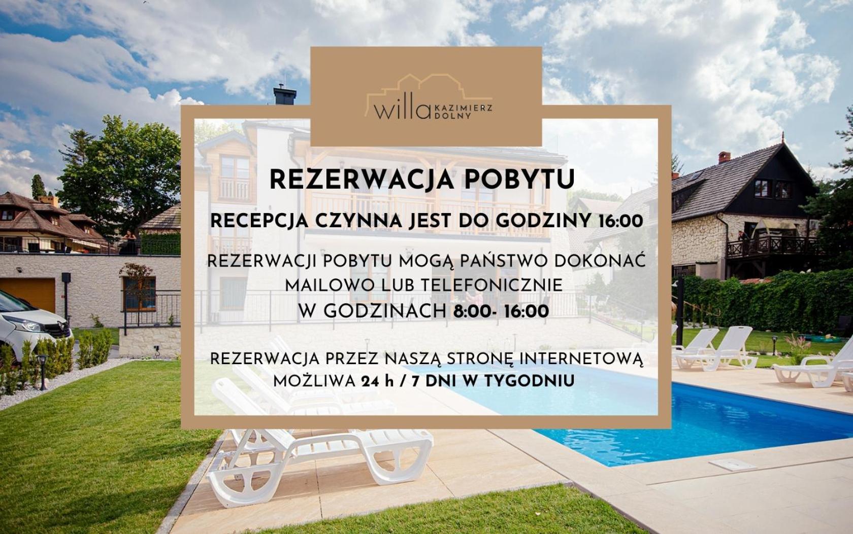 Willa Kazimierz Dolny Bagian luar foto